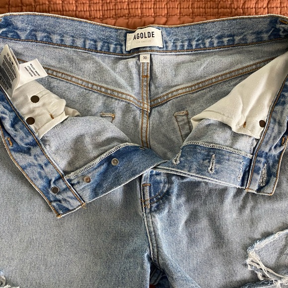 Agolde Riley Short sz 30 - Picture 4 of 4